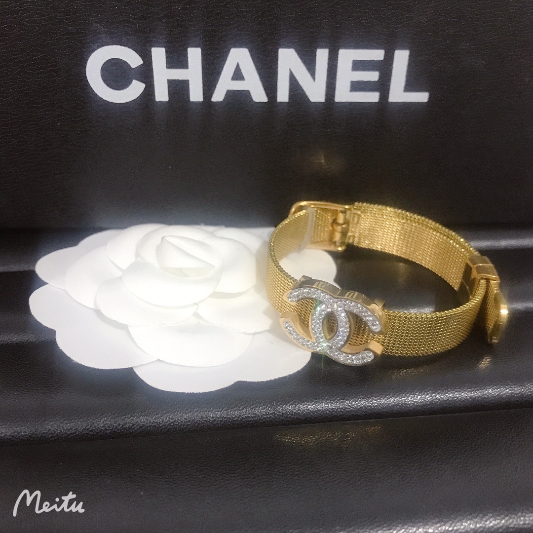 Chanel bracelet(all titanium steel ) 108774