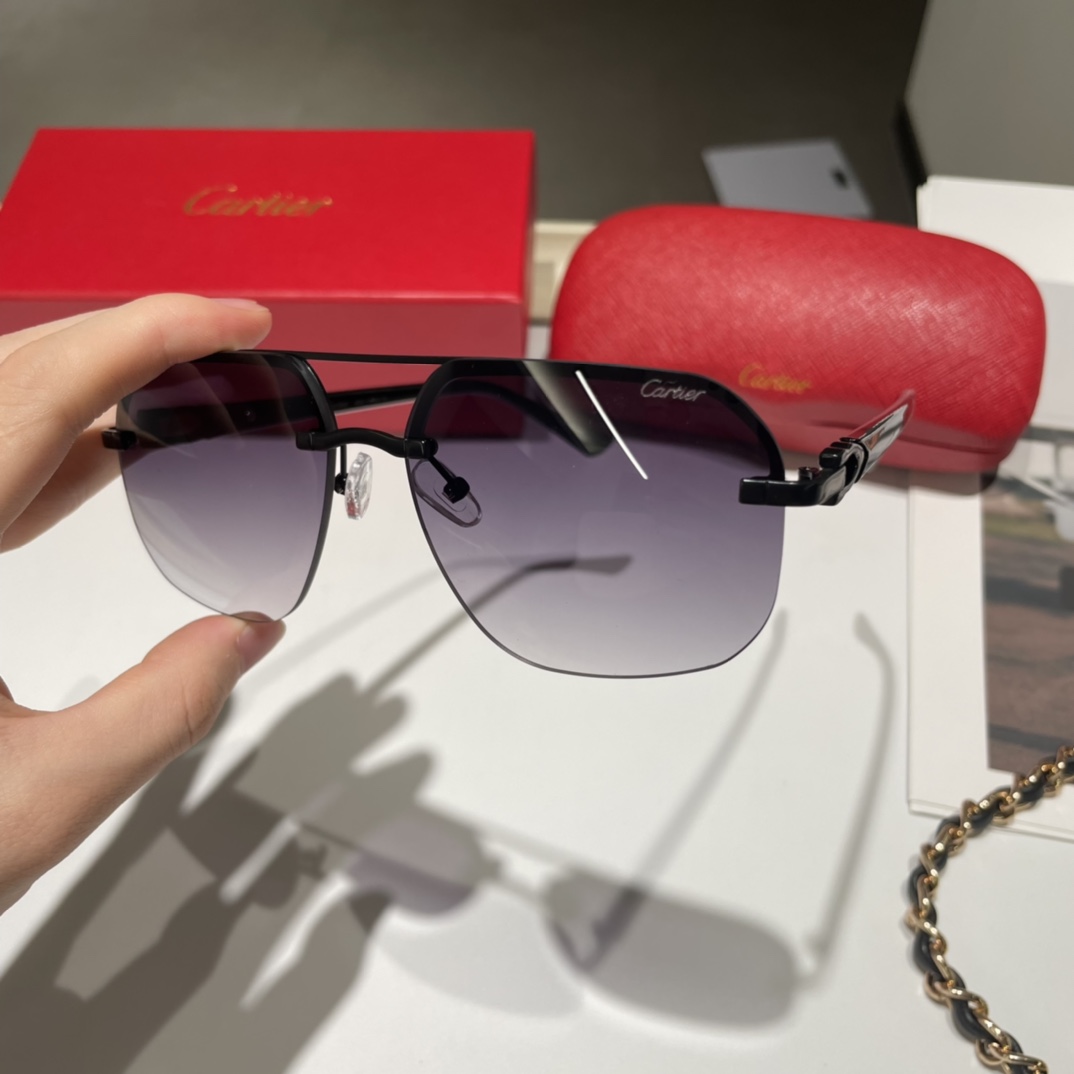 Cartier women/men sunglasses 3057