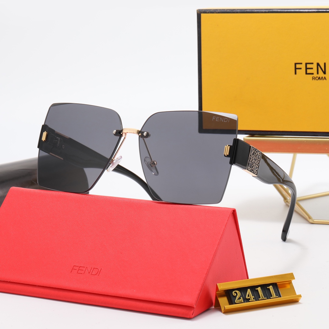Fendi Men/Women Sunglasses 2411