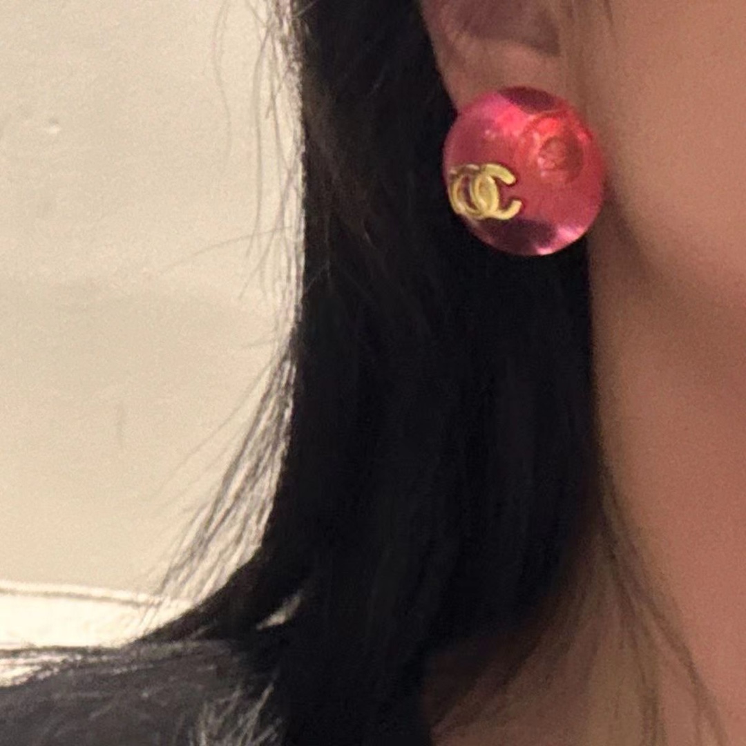 E018 Chanel summer color sweet earrings