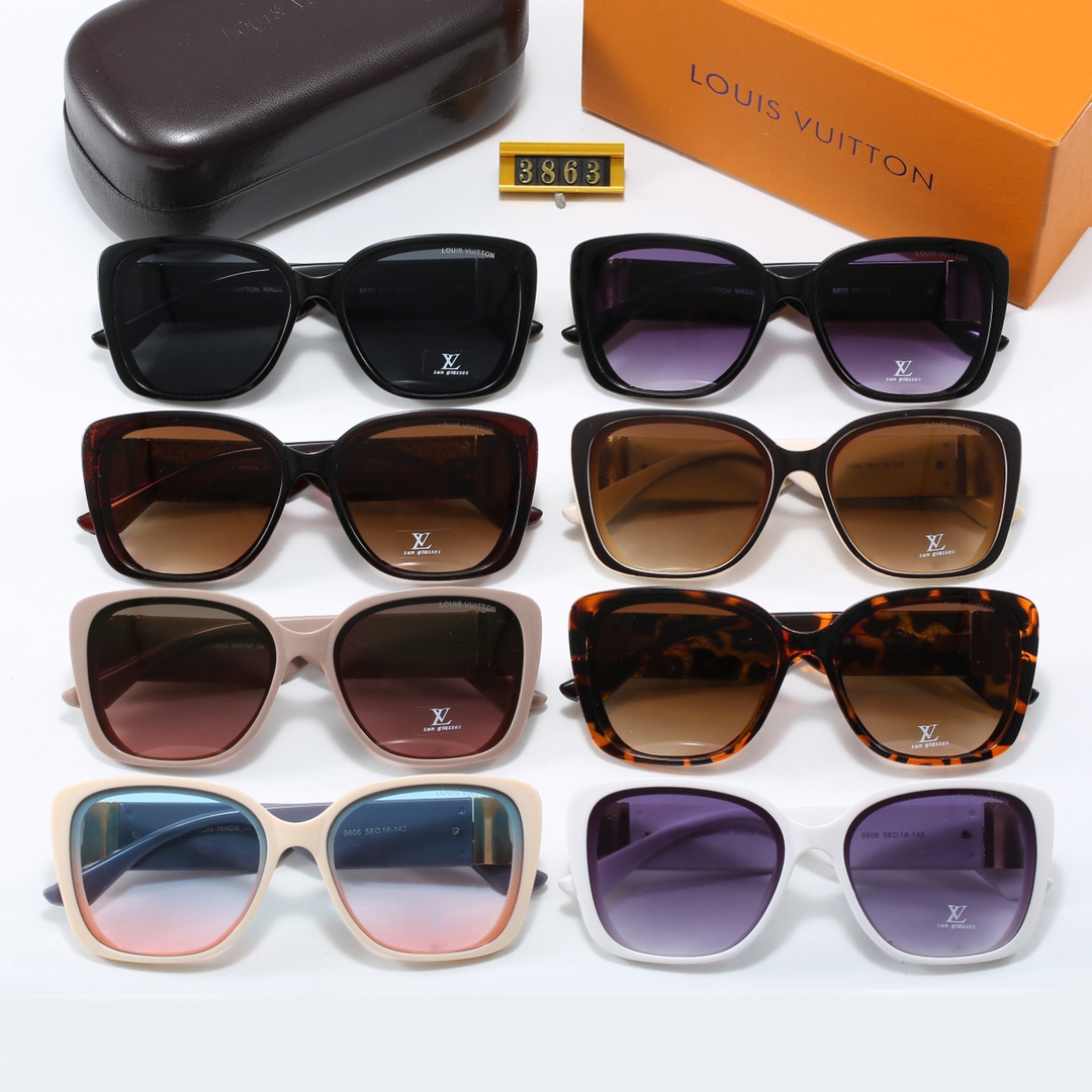 LV Louis vuitton sunglasses 3863