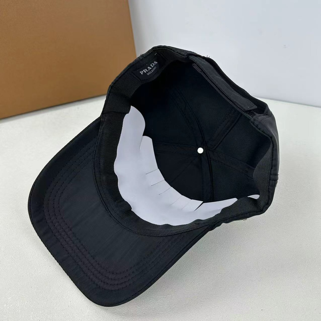 Prada triangle cap