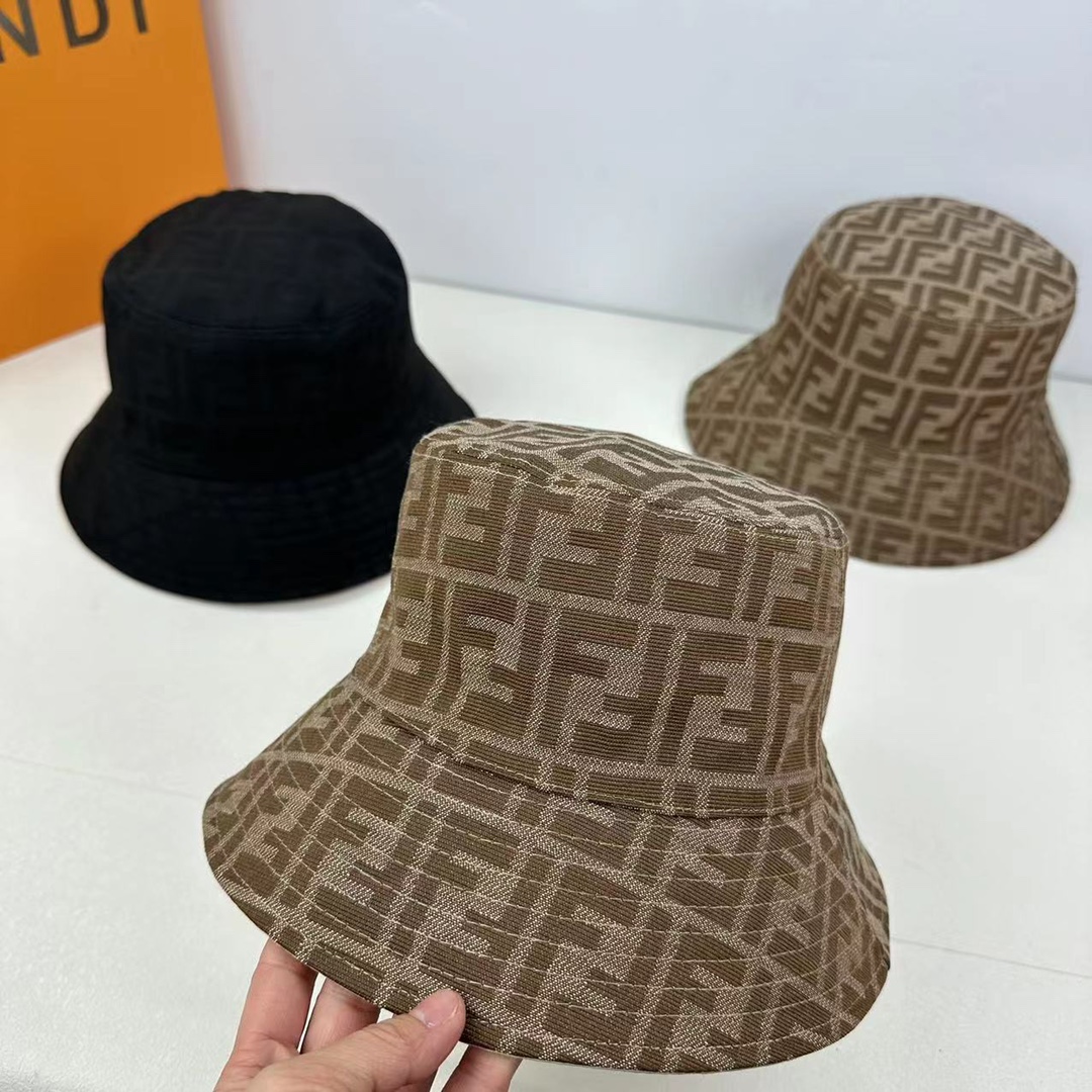 Fendi FF two-side bucket hat