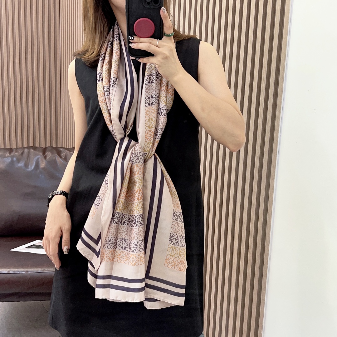 Loewe silk Square Scarf