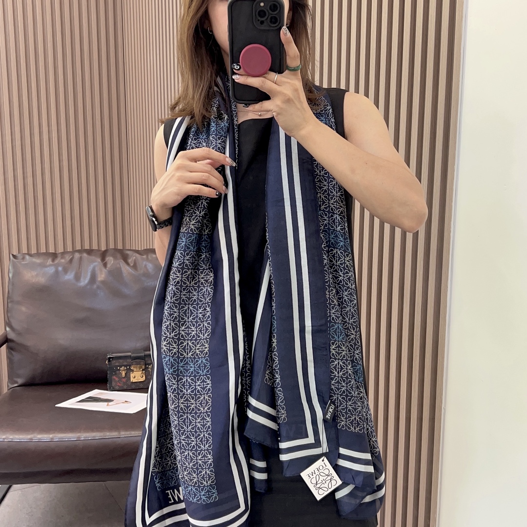 Loewe silk Square Scarf