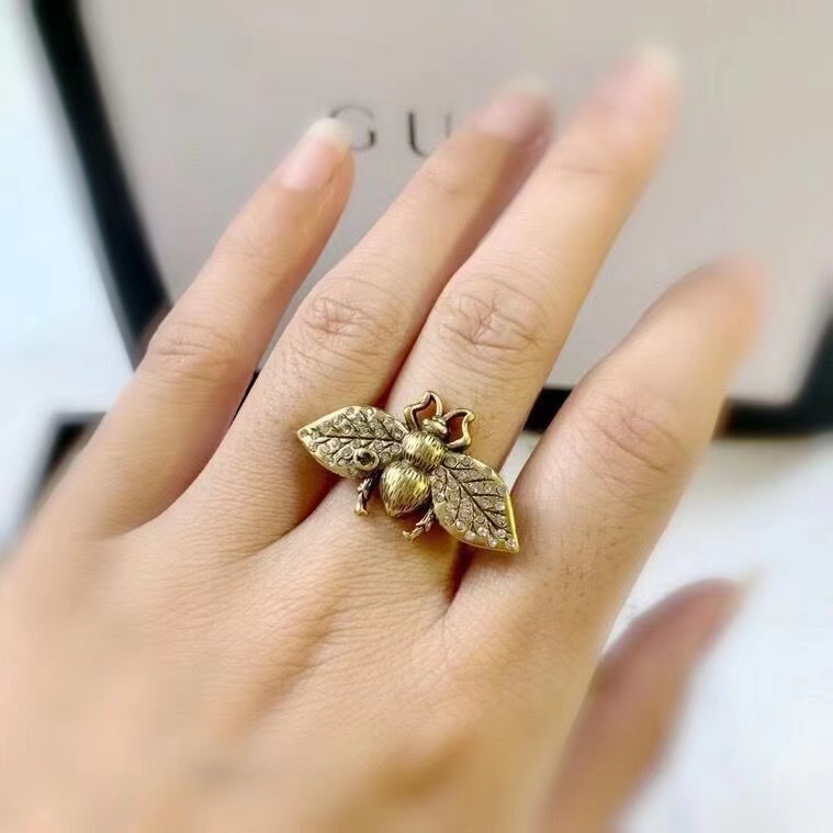 Gucci Bee earrings/Ring