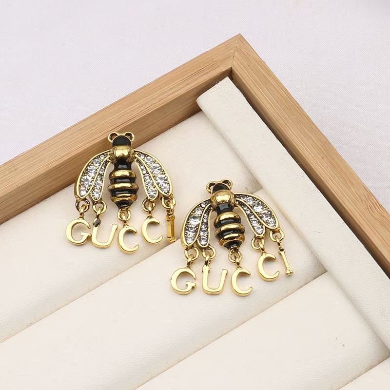 Gucci bee earrings 114324