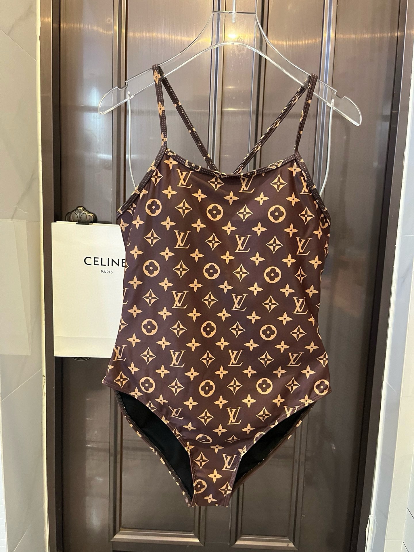 LV Louis vuitton swimsuit/swimwear