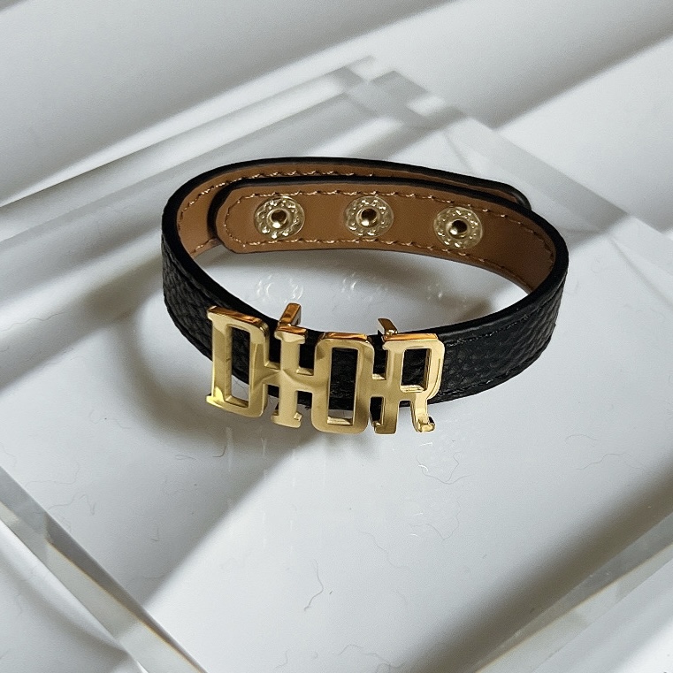 Dior leather bracelet 114592