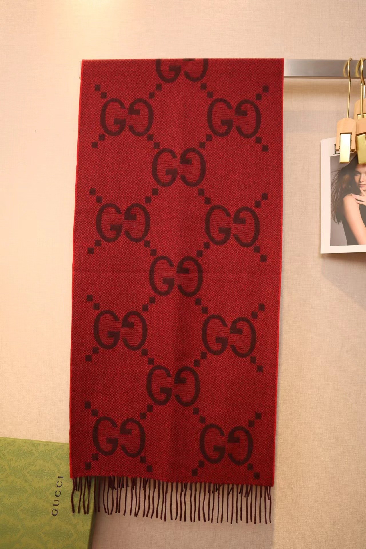 GUCCI wool scarf