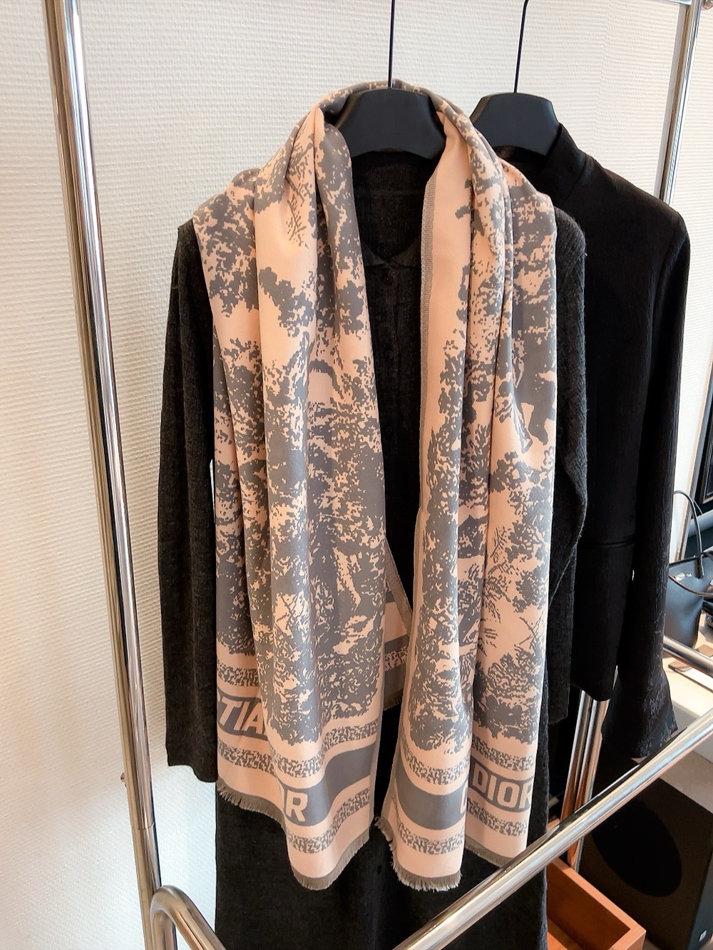 Dior Long wool scarf