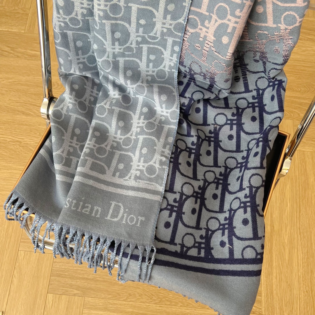 Dior Long woof scarf