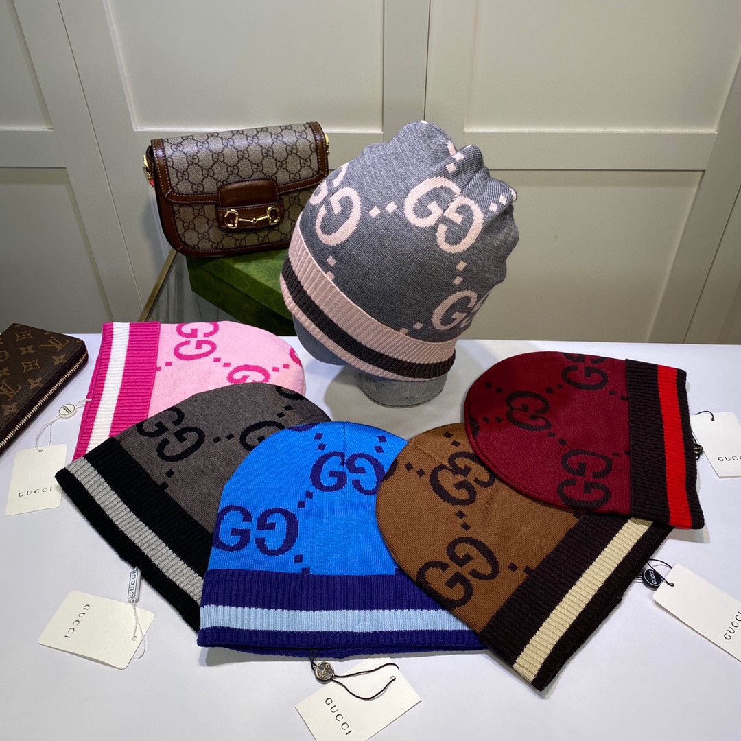 Gucci GG Knitted hat 115174