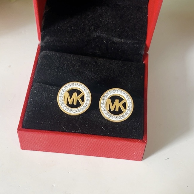 MK Golden earrings 115219