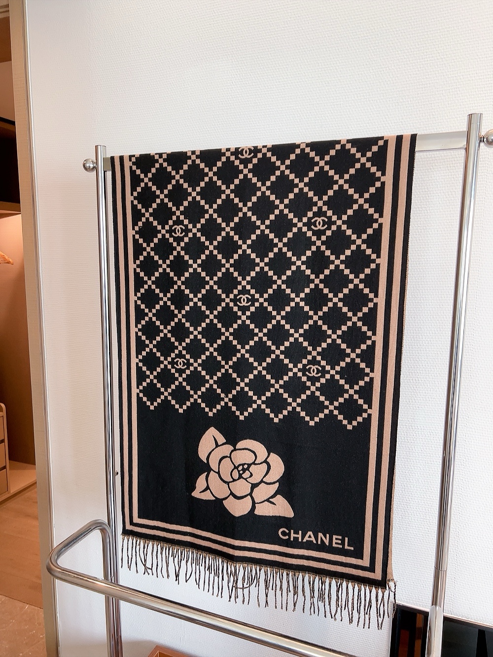 Chanel Long woof Scarf 115441