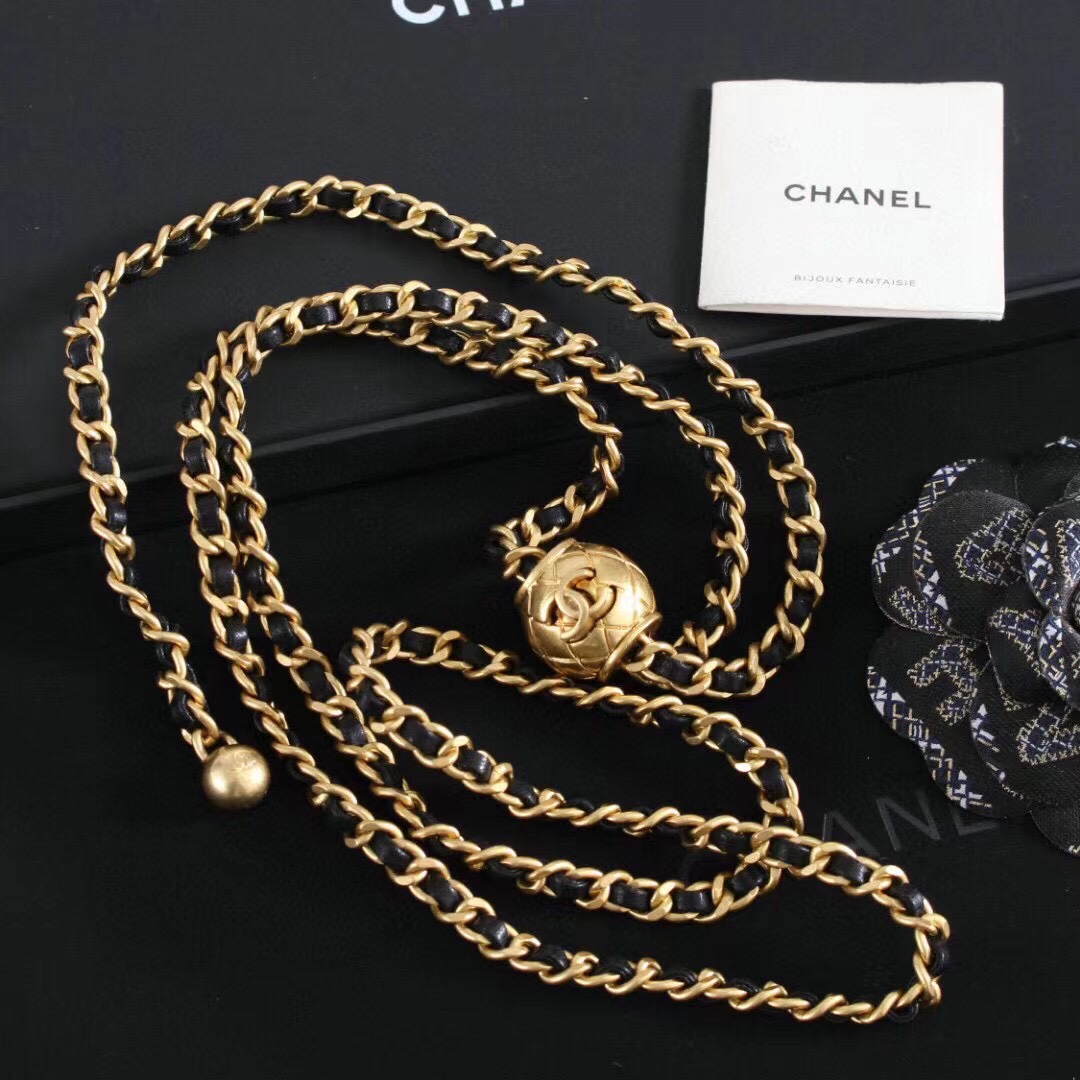 Chanel Metal small ball waist chain 115605