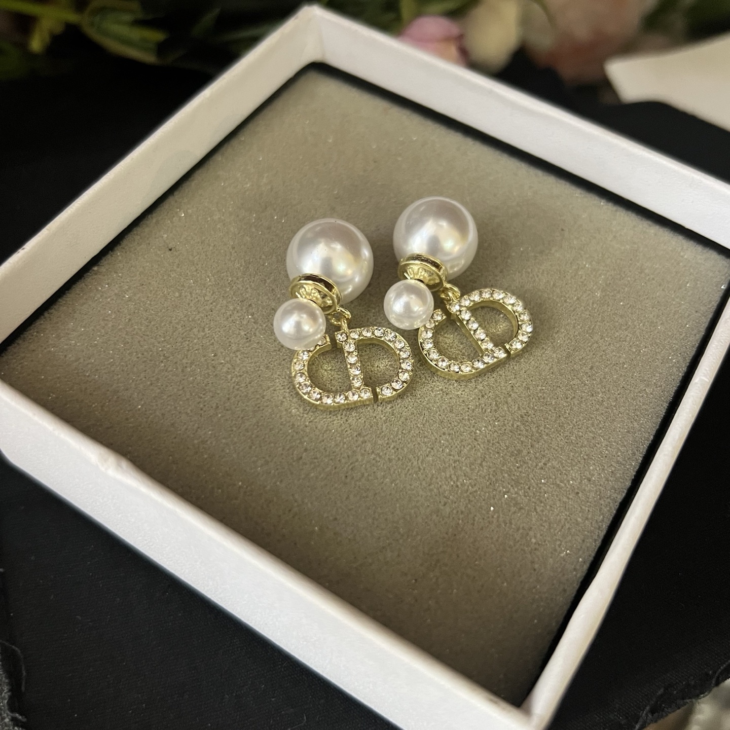 Dior CD earrings 115754