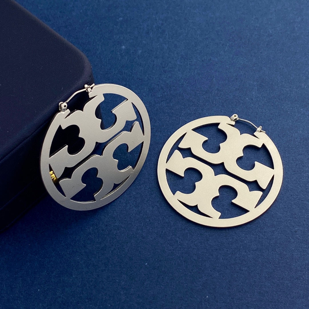 TORY BURCH  TB hollow earrings 113612