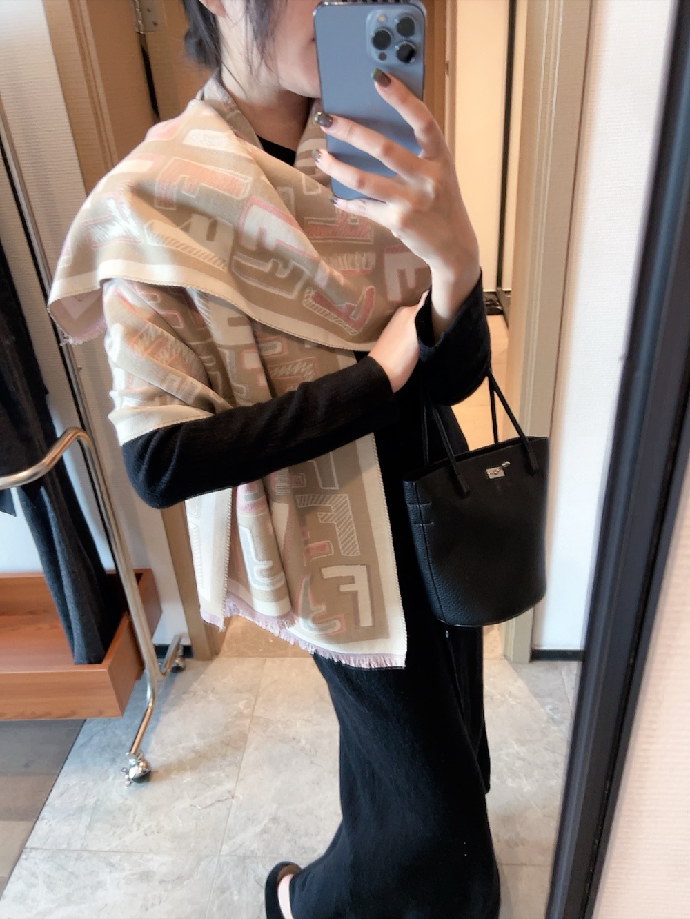 Fendi Long wool scarf