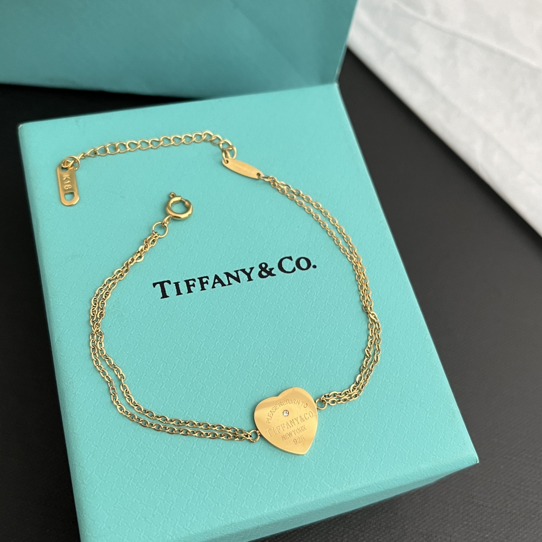 L163 Tiffany heart bracelet