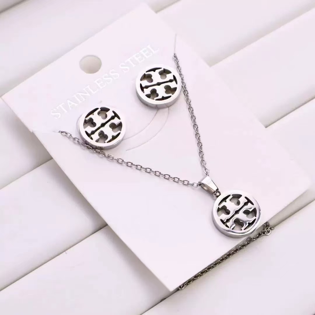 Tory Burch earrings/necklace set