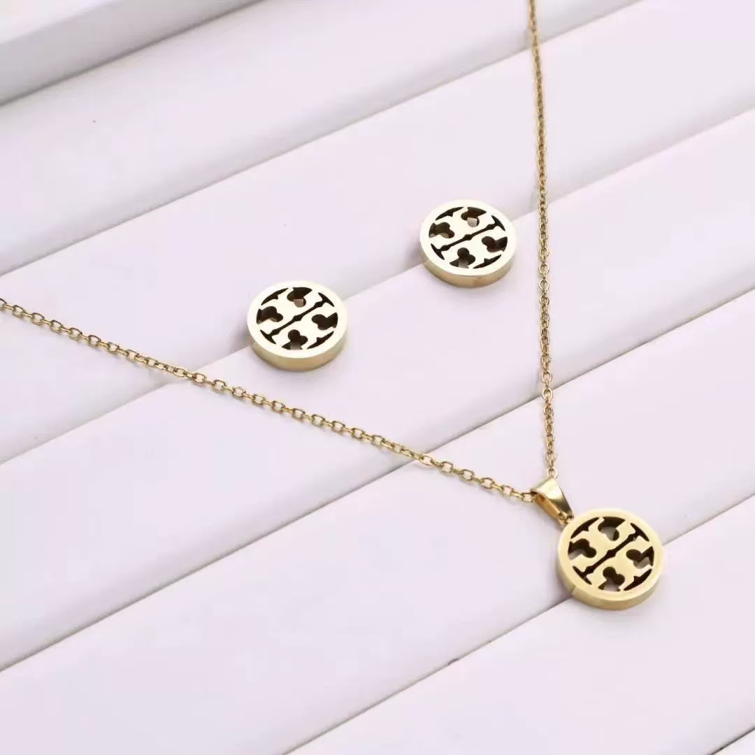 Tory Burch earrings/necklace set