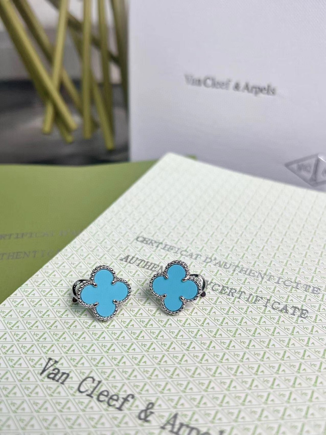 VCA Van Cleef & Arpels Sweet Alhambra earrings