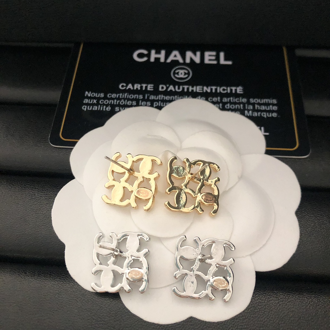 Chanel CC earrings 115586