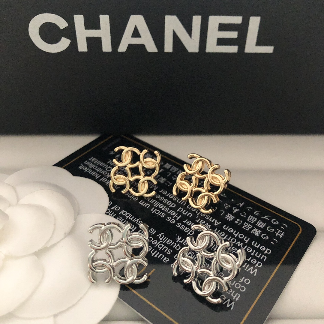 Chanel CC earrings 115586