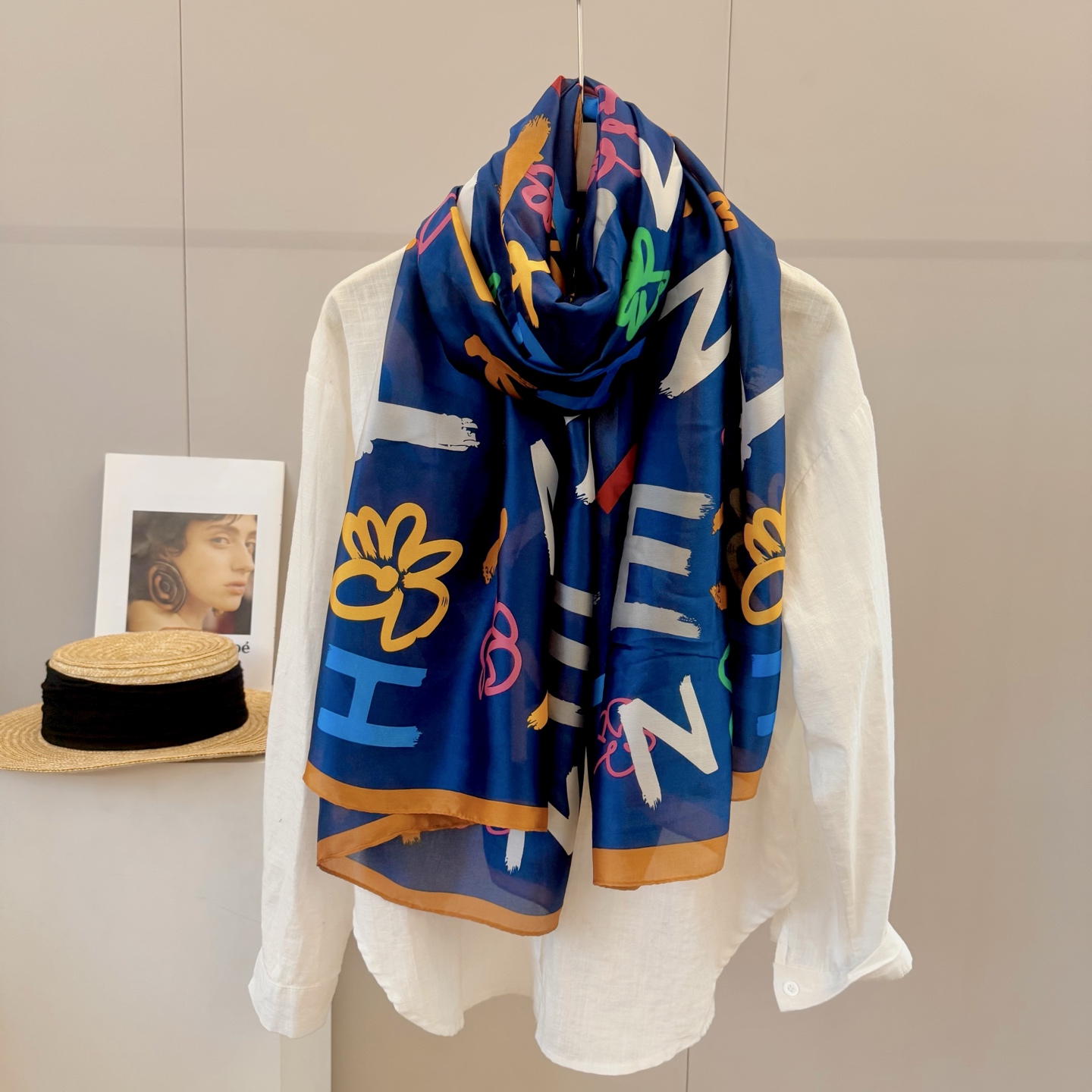 Chanel silk Scarf