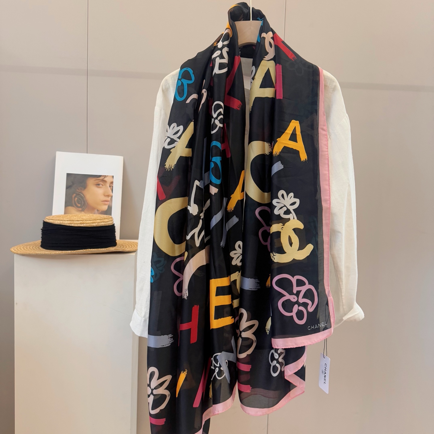 Chanel silk Scarf