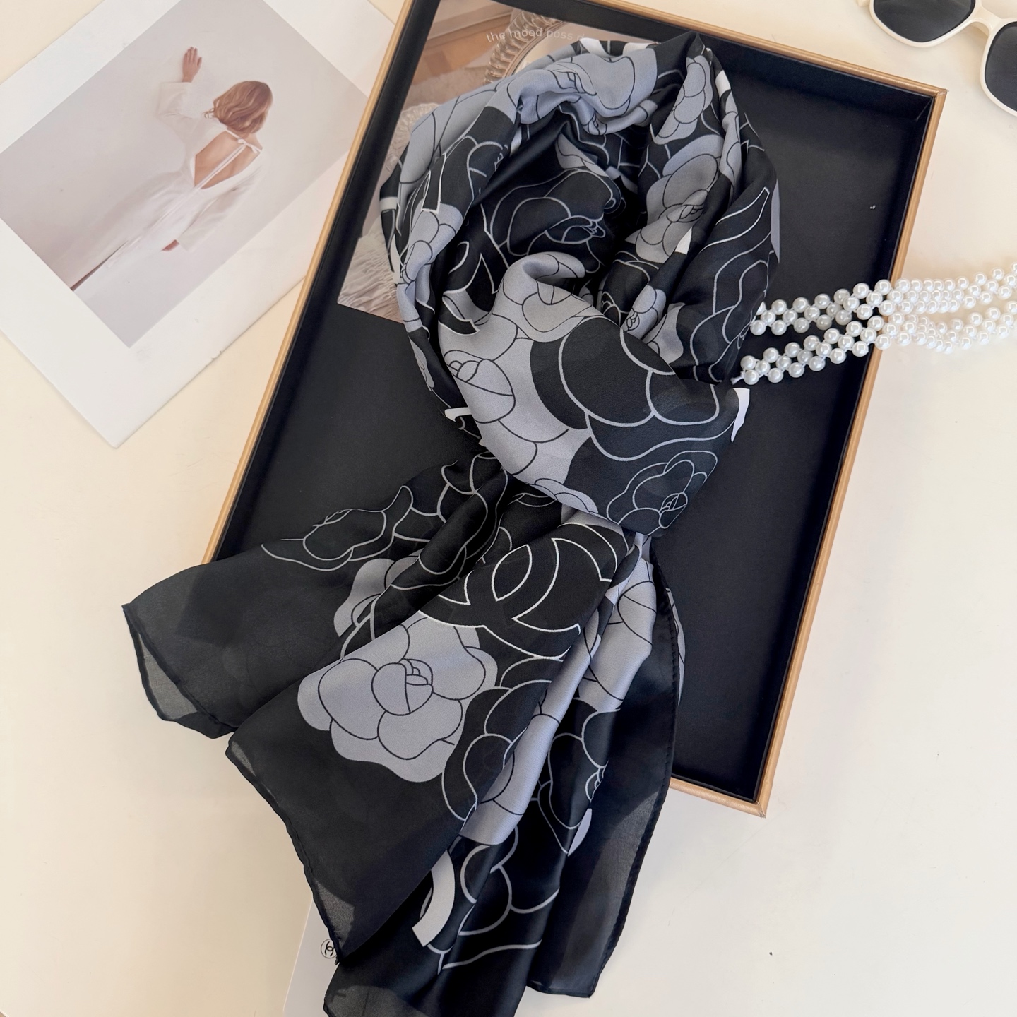 Chanel Silk Scarf