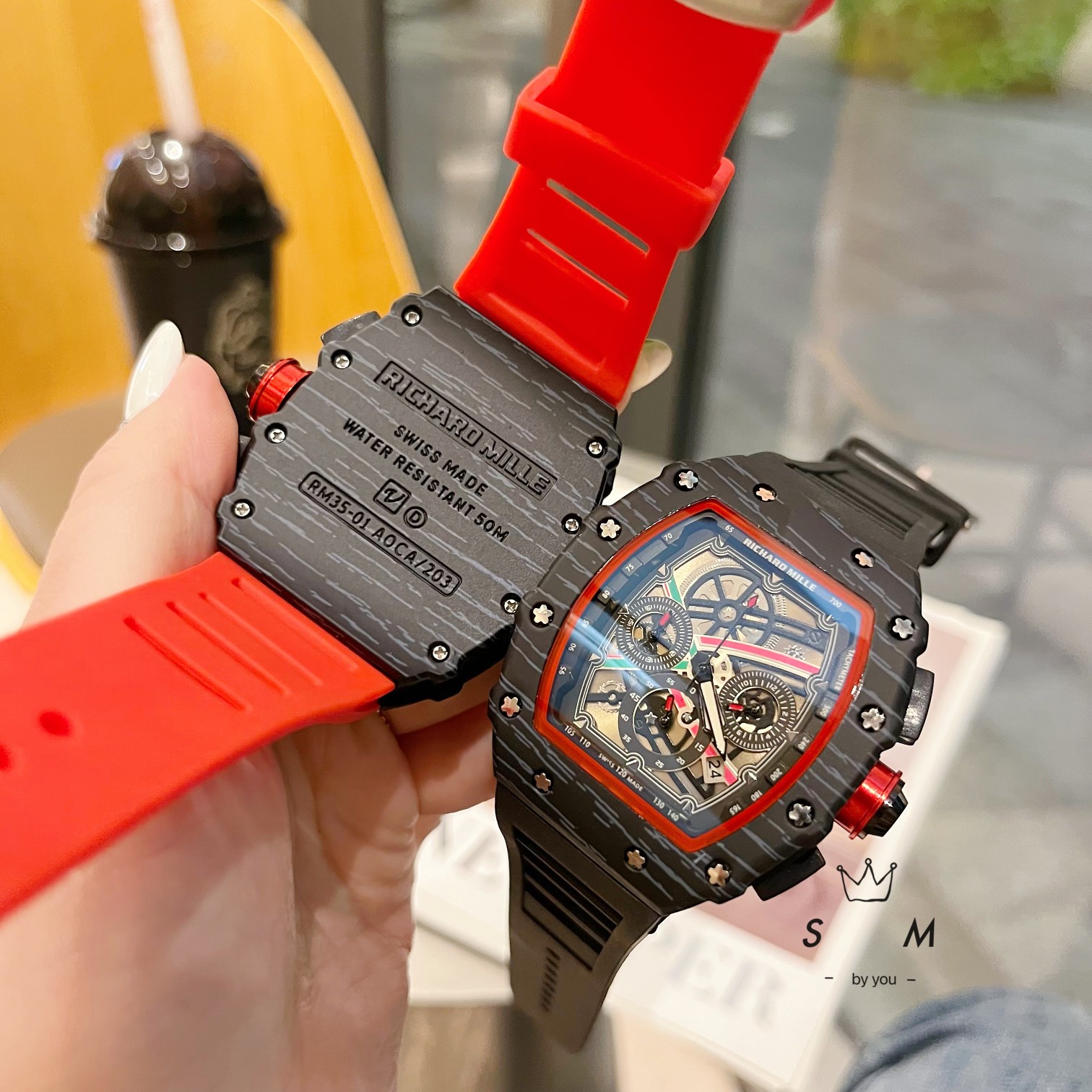 RICHARD MILLE Quartz watch 44mm
