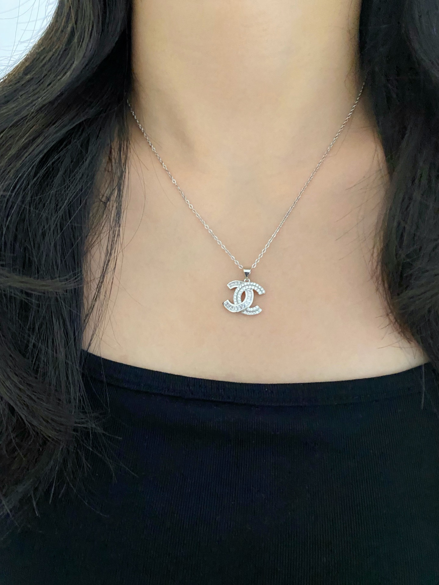 X668 Chanel CC necklace