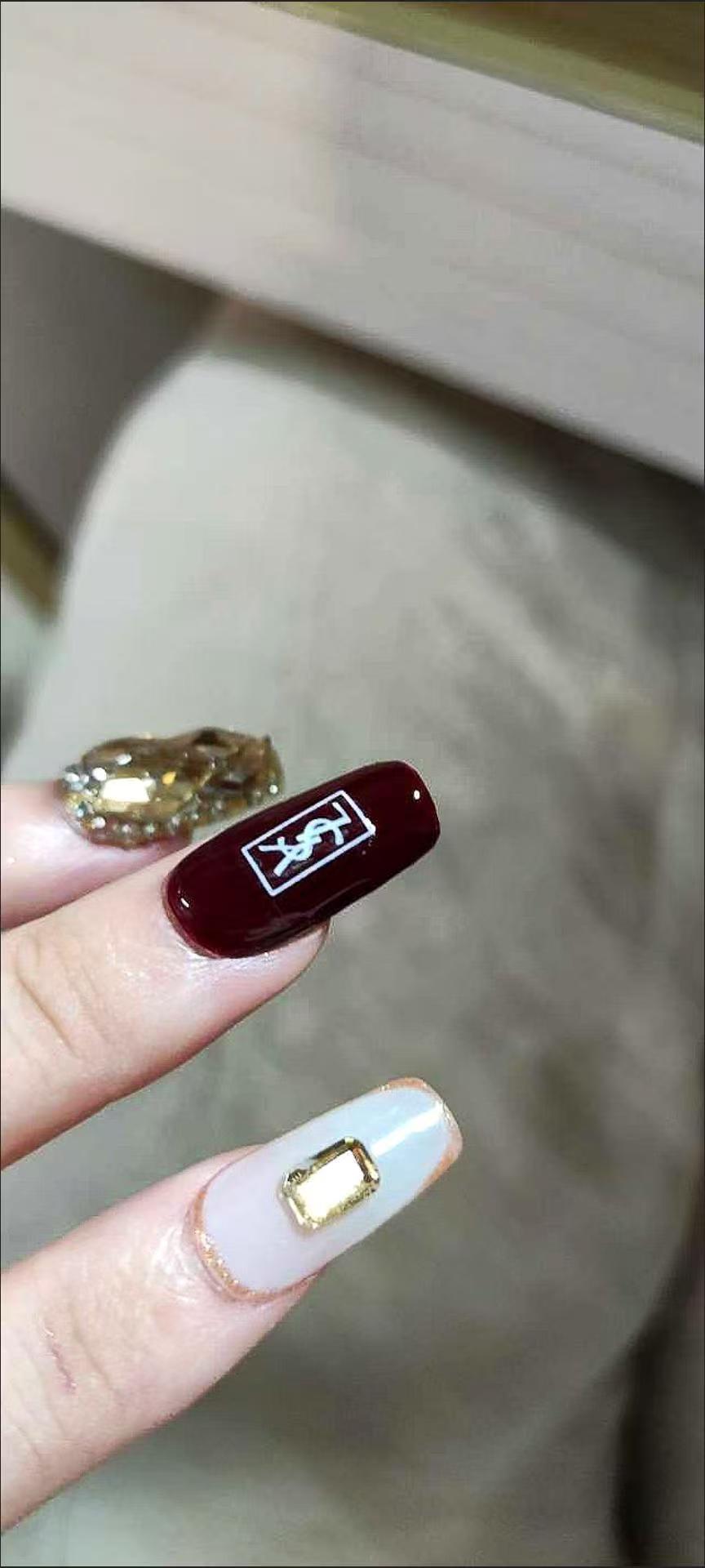 3D YSL/Dior Nail sticker 411