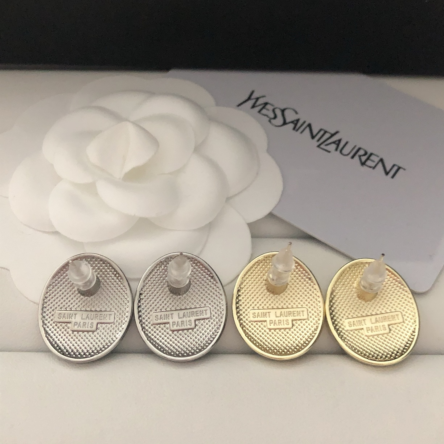 YSL crystal earrings 116395