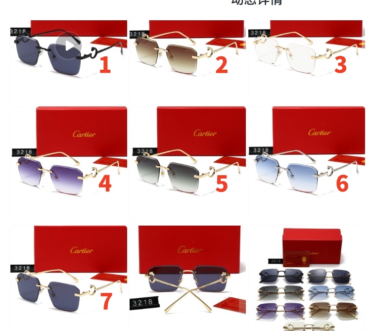 Cartier Sunglasses 3218