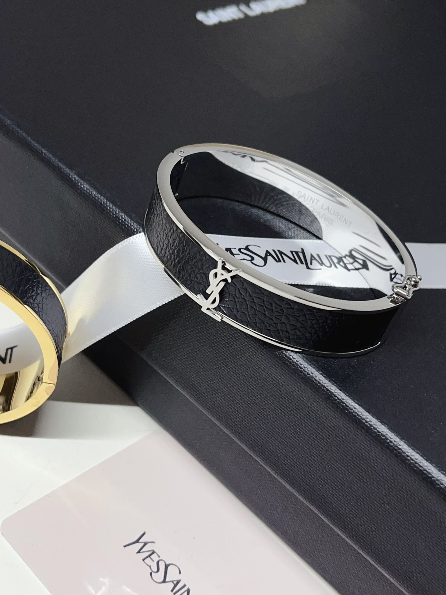 S450 YSL leather bracelet