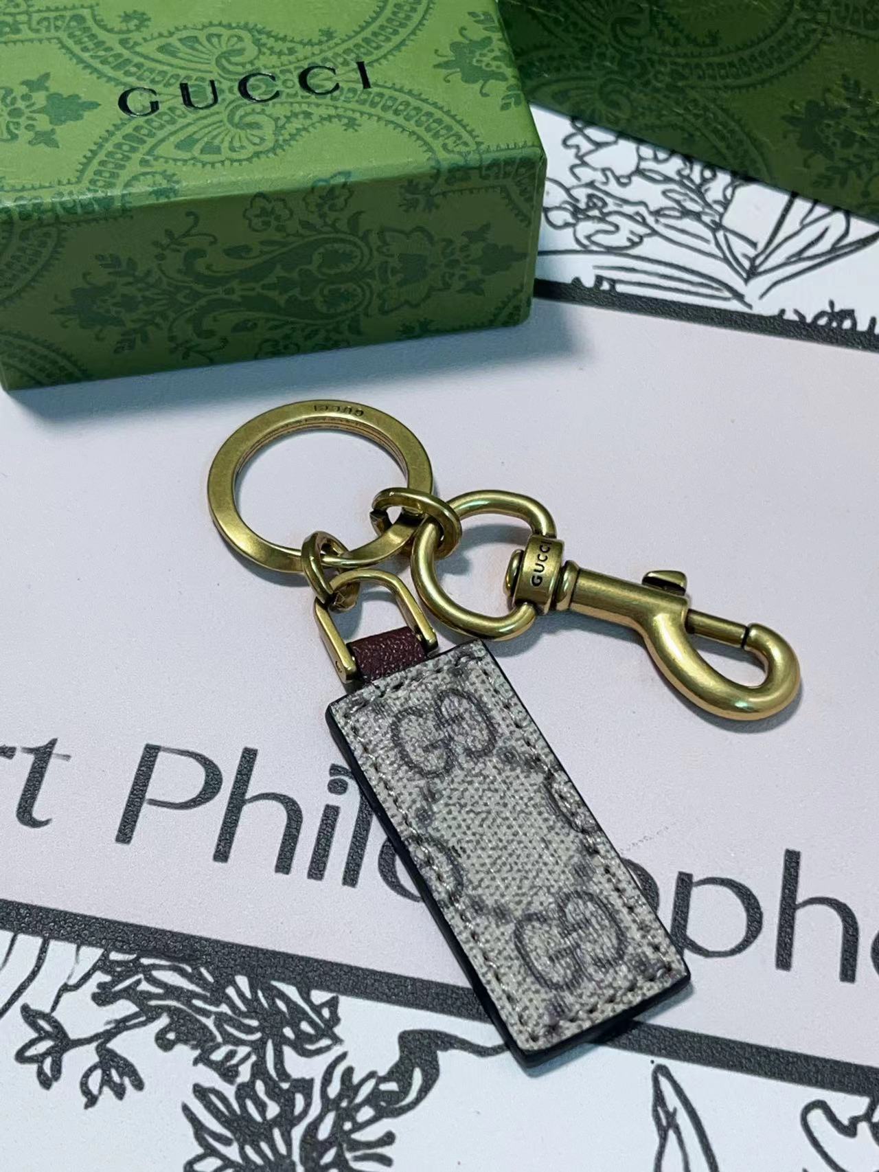 Gucci Ophidia key charms keychain 116593