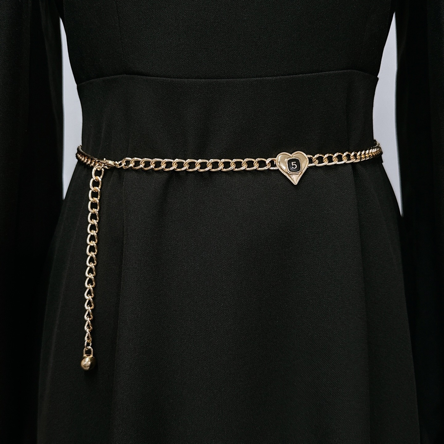 Chanel heart waist chain 116599