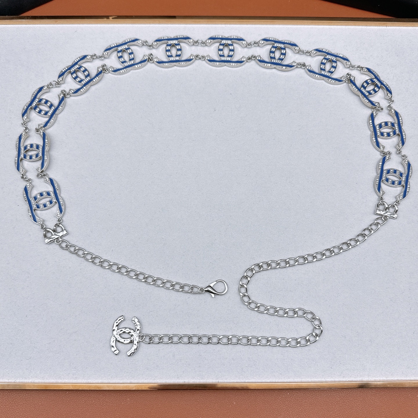 Chanel CC crystal waist chain 116595