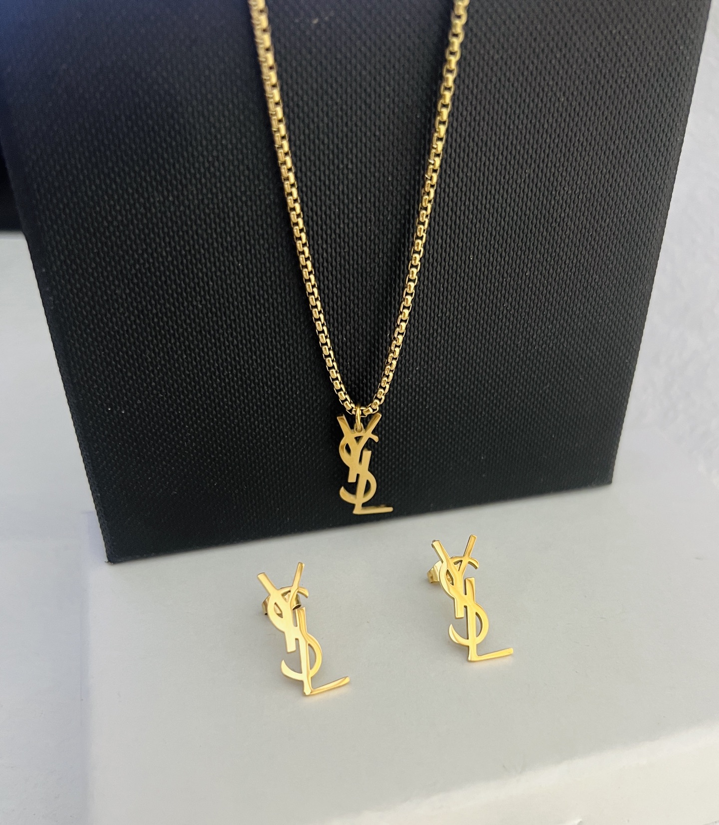 YSL 1 set earrings+necklace 116778