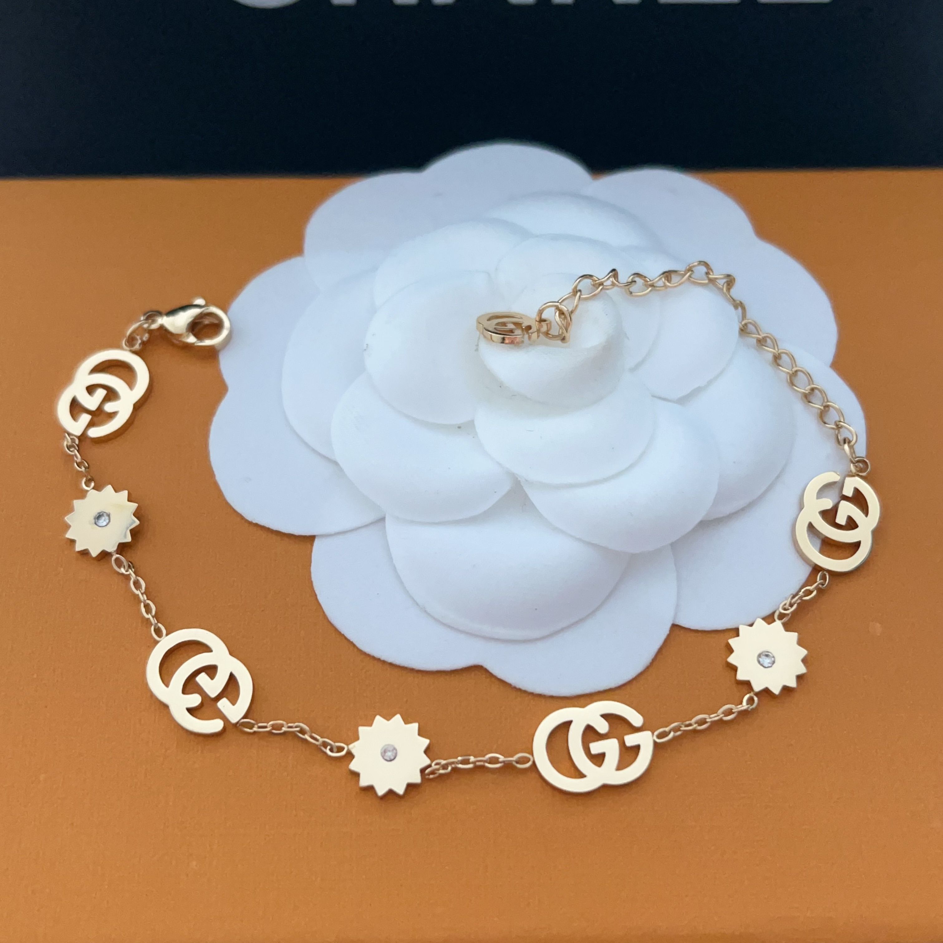 Gucci GG titanium steel bracelet 116796