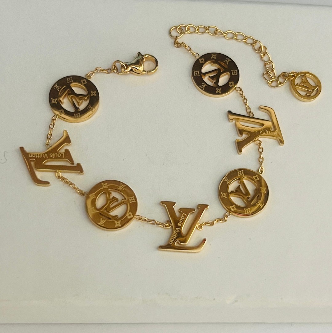 LV titanium steel bracelet 116795